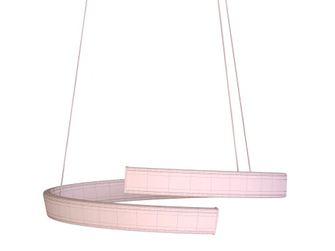 LED pendant lamp Eglo 3D Model
