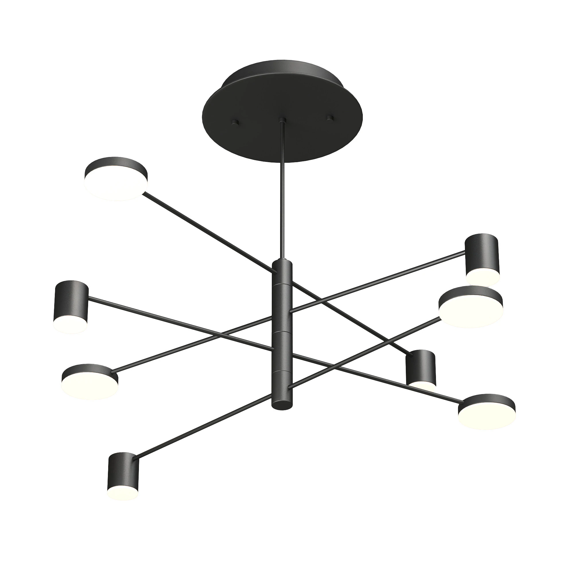 MOTVIKT Chandelier 3D Model .c4d .max .obj .3ds .fbx .stl .blend 