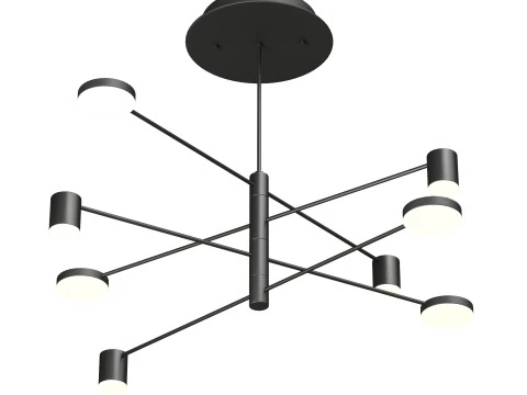 L&aacute;mpara de ara&ntilde;a MOTVIKT Modelo 3D