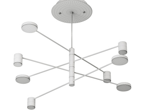 MOTVIKT Chandelier Modèle 3D
