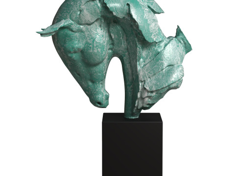 Abstract horse sculpture 3Dモデル