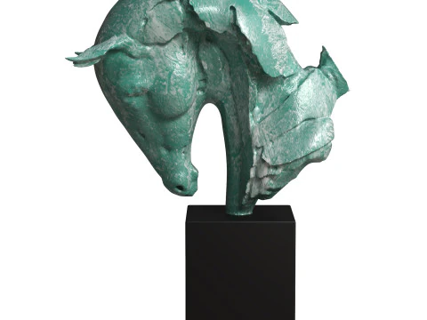 抽象马雕塑 3D 模型