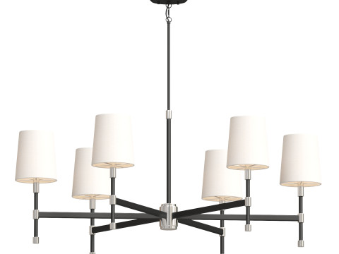 Brody Linear Chandelier Modelo 3D