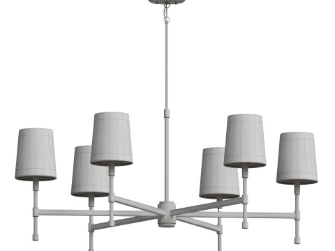 Brody Linear Chandelier 3Dモデル