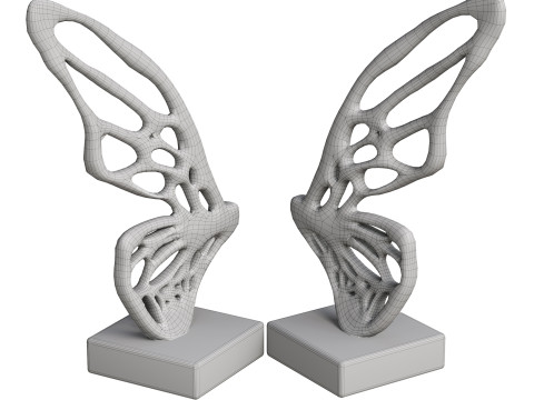 Butterfly Elegance 3D 模型