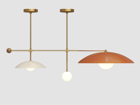 CORSA Chandelier Modello 3D