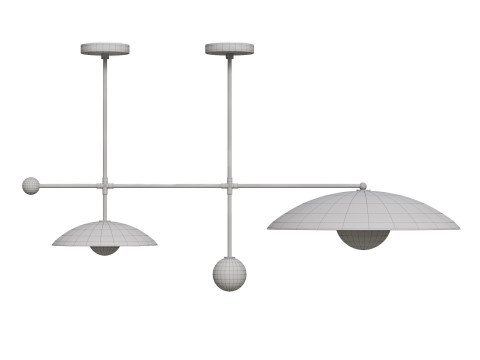 CORSA Chandelier Modello 3D