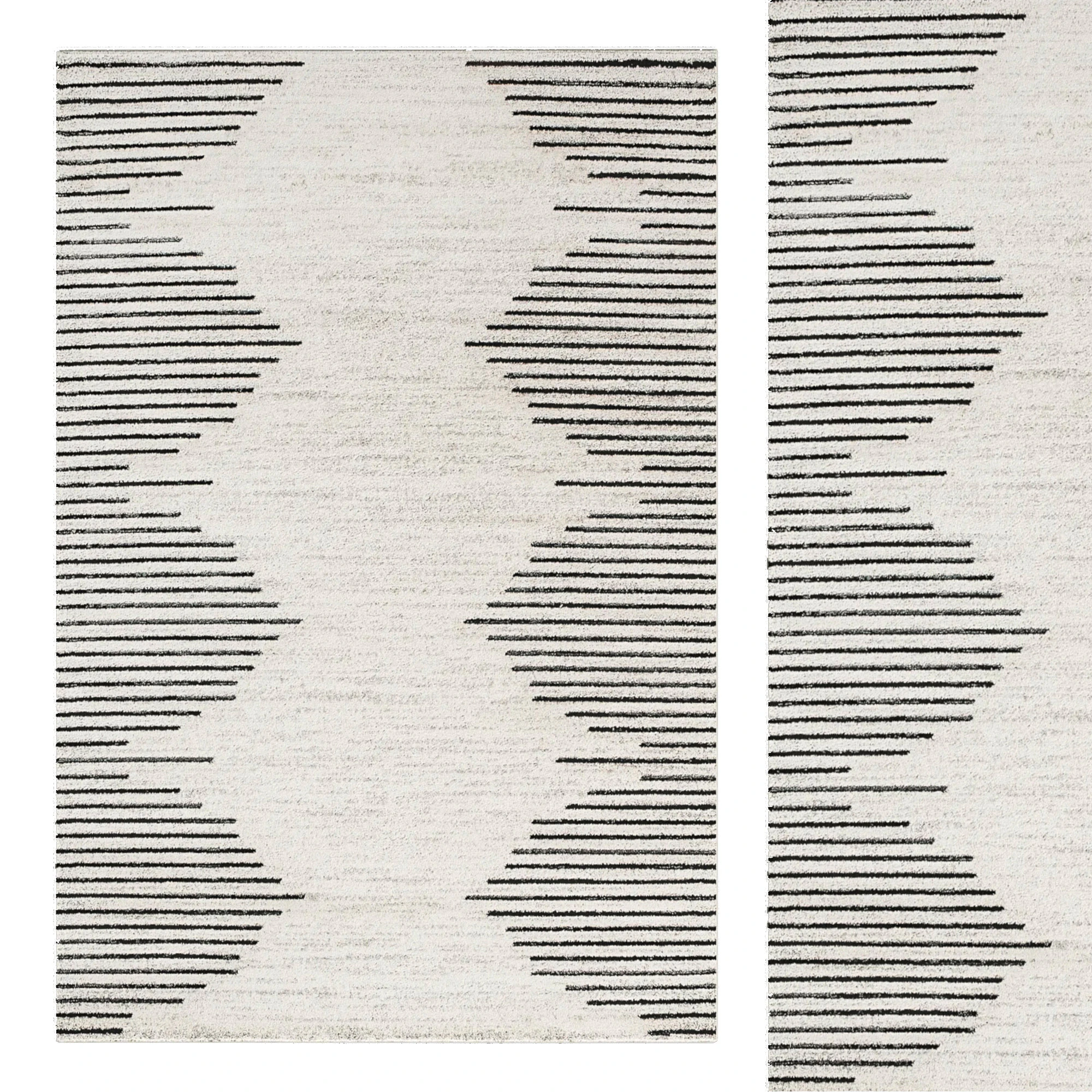 Damarcus Gray Area Rug 3D Model .c4d .max .obj .3ds .fbx .stl .blend 
