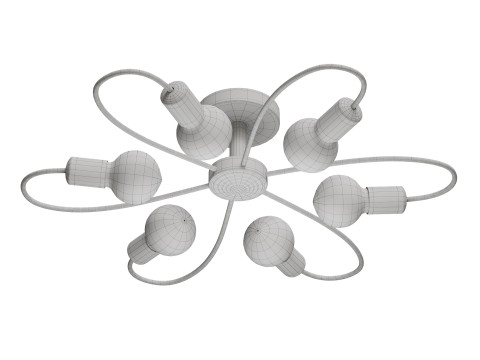 Fixtures Lustre Lamp 3D 模型