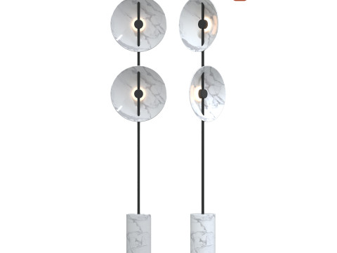 Floor lamp DELANO FL Modèle 3D