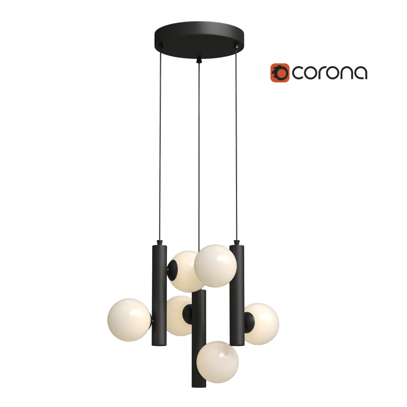 LED pendant lamp ST Luce Donolo 3D मॉडल .c4d .max .obj .3ds .fbx .stl .blend 