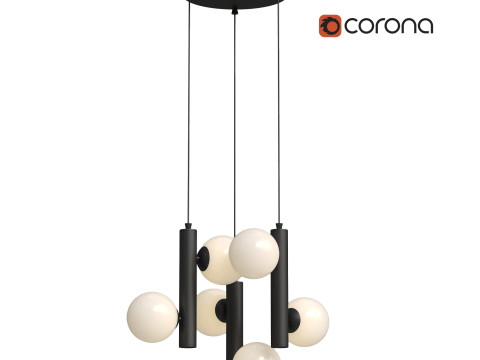LED pendant lamp ST Luce Donolo 3D Model
