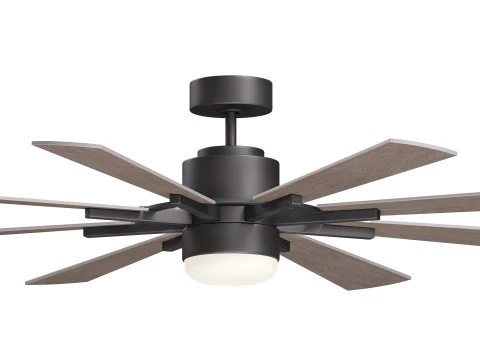 Lisa Ceiling Fan 3D Model