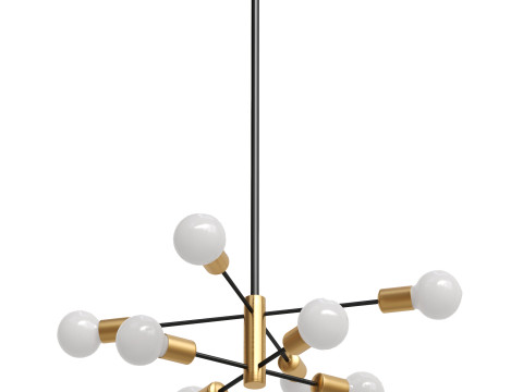 Ariyona 8 Light Chandelier 3Dモデル