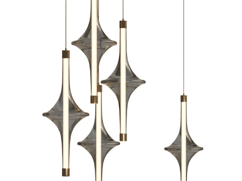 Rain Bontempi Suspension Lamp 3Dモデル