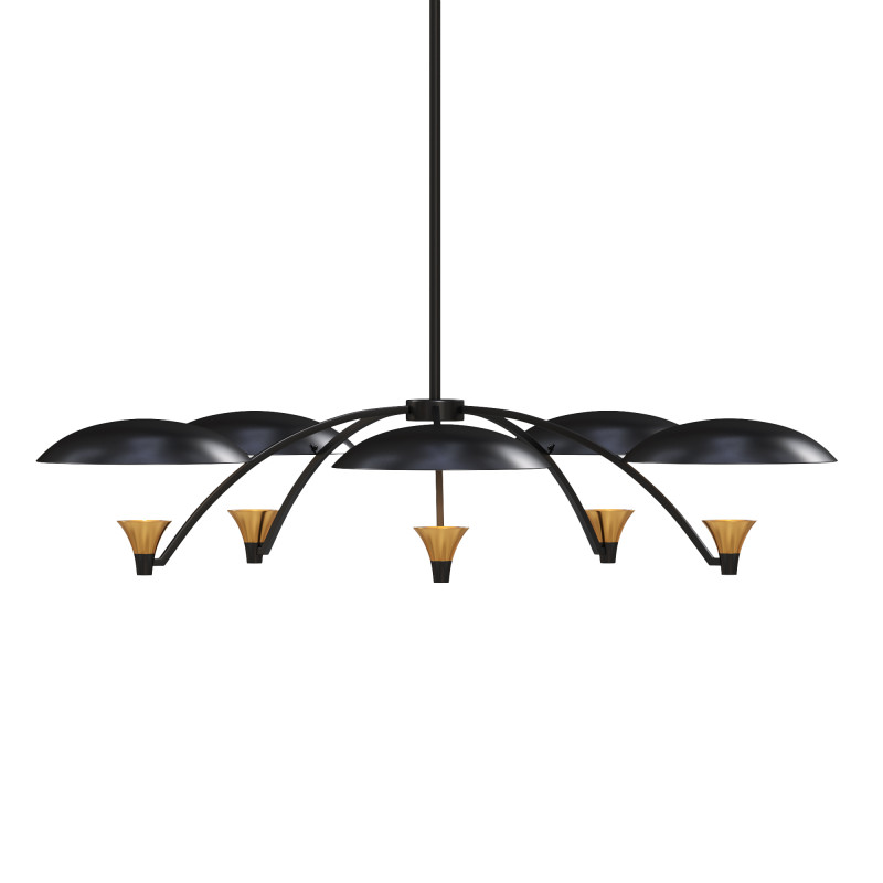 Redding Chandelier 3D Модель .c4d .max .obj .3ds .fbx .stl .blend