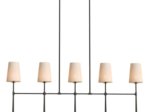 罗德线性枝形吊灯 3D 模型