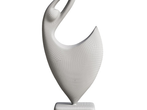 Serene Harmony sculpture 3D मॉडल