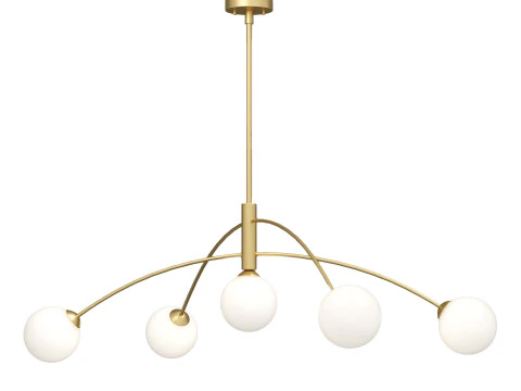 Valentina Arc Chandelier 3D Model