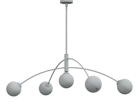 Valentina Arc Chandelier 3D Model