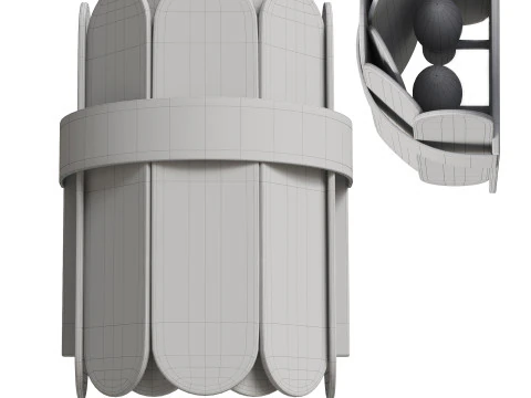 Wall lamp Freya Deserto 3D Model