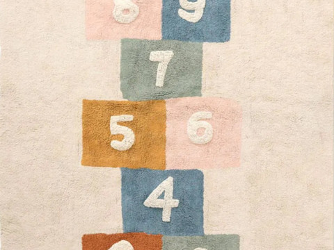 WASHABLE HOPSCOTCH RUG kids Modelo 3D