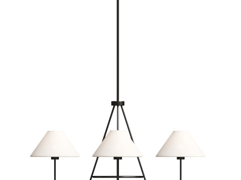 Wolcott Chandelier 3D Model