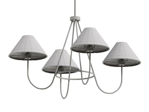 Люстра Wolcott 3D Модель