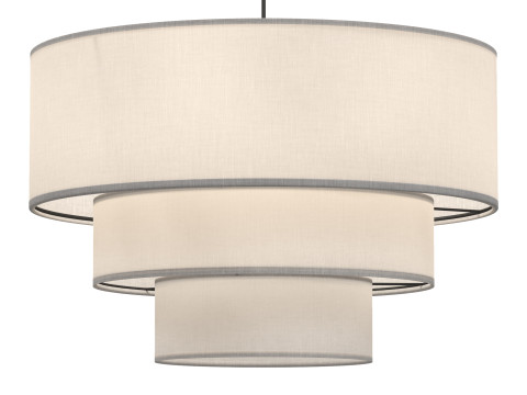 Bertan 4 Light Dimmable Chandelier 3Dモデル