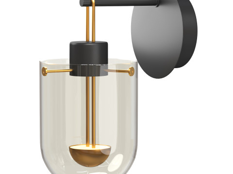 Century Wall Sconce by Page One Lighting 3D Model