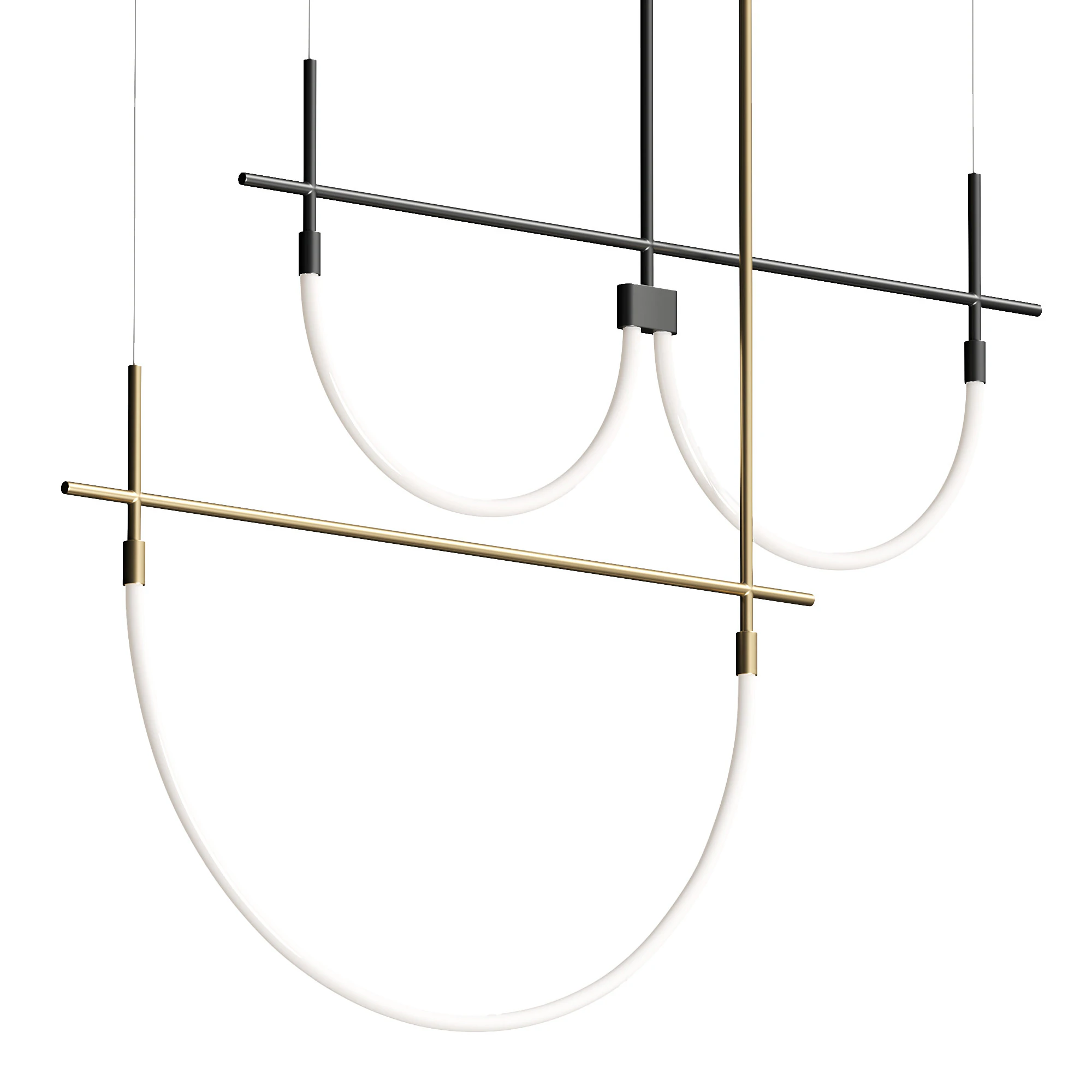 Cram pendant lamp by Aromas 3D Model .c4d .max .obj .3ds .fbx .stl .blend 