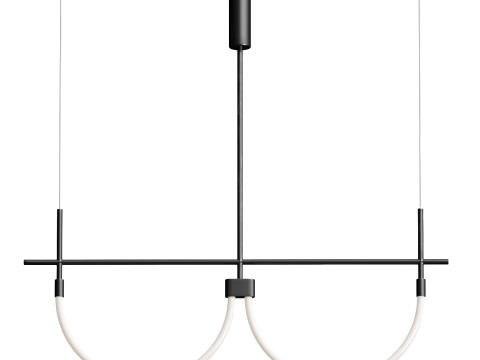 Cram pendant lamp by Aromas 3D Model