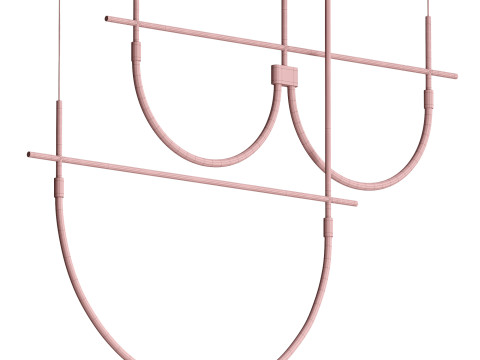 Cram pendant lamp by Aromas 3D Model