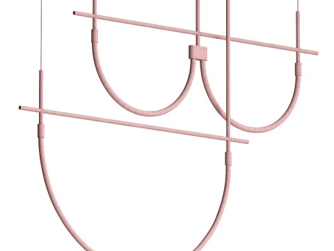 Cram pendant lamp by Aromas 3D Model