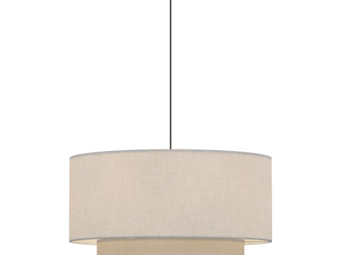 Cruce 3 Light Drum Chandelier 3D Model