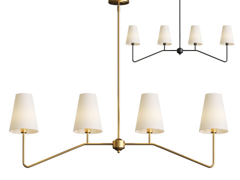Grayson Chandelier 3D Model