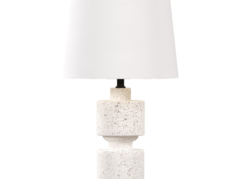 Ivory Resin Table Lamp 3Dモデル