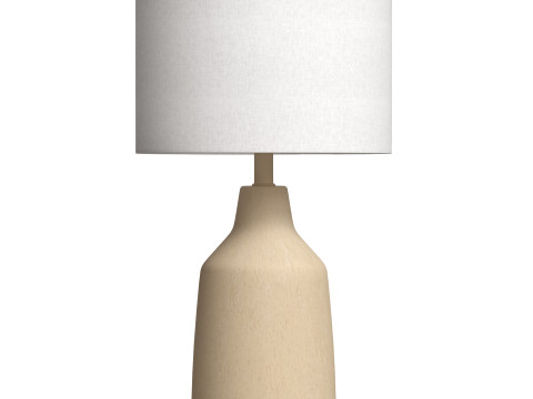 Lockwood Concrete Table Lamp 3Dモデル