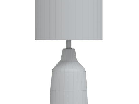 Lockwood Concrete Table Lamp Model 3D