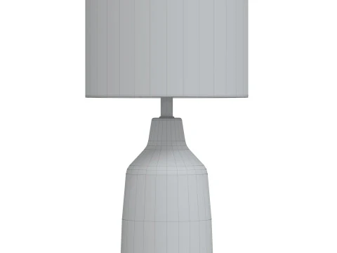 Lockwood Concrete Table Lamp 3D Model