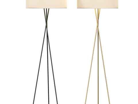 Tripod Floor Lamp 3D Model