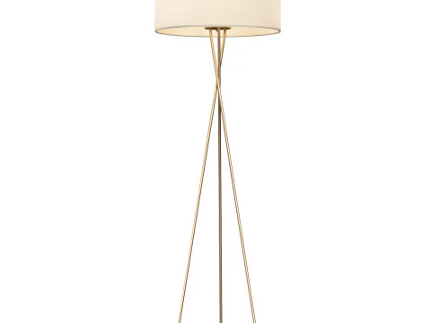 Tripod Floor Lamp 3D Model