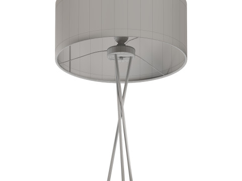 Tripod Floor Lamp Model 3D