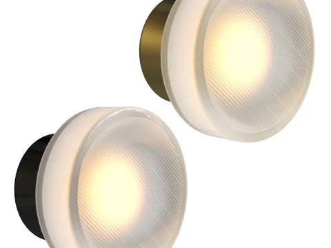 Lumin&aacute;ria de parede LILO Lat&atilde;o Modelo 3D