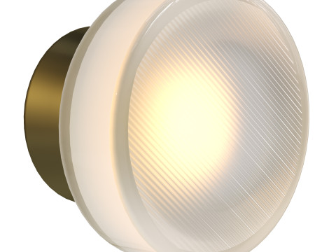 Wall lamp LILO Brass Modèle 3D