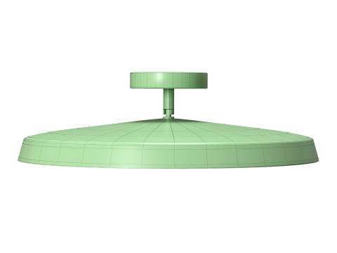 Alba Pro 40 Ceiling light White 3D Модель