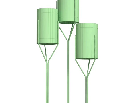 Arborescence Floor Lamp 3D Model
