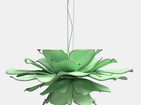 Chandelier Juniper Love me not Modèle 3D