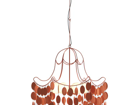 Chandelier LILEA M 3D Model