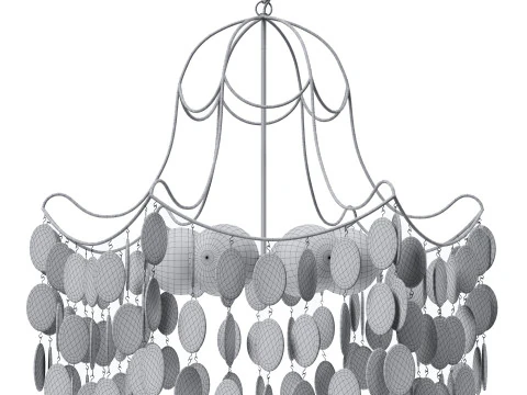 Chandelier LILEA M 3D Model
